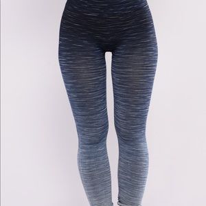 FashionNova Seamless Ombré Leggings